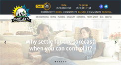 Desktop Screenshot of hartleyscc.com